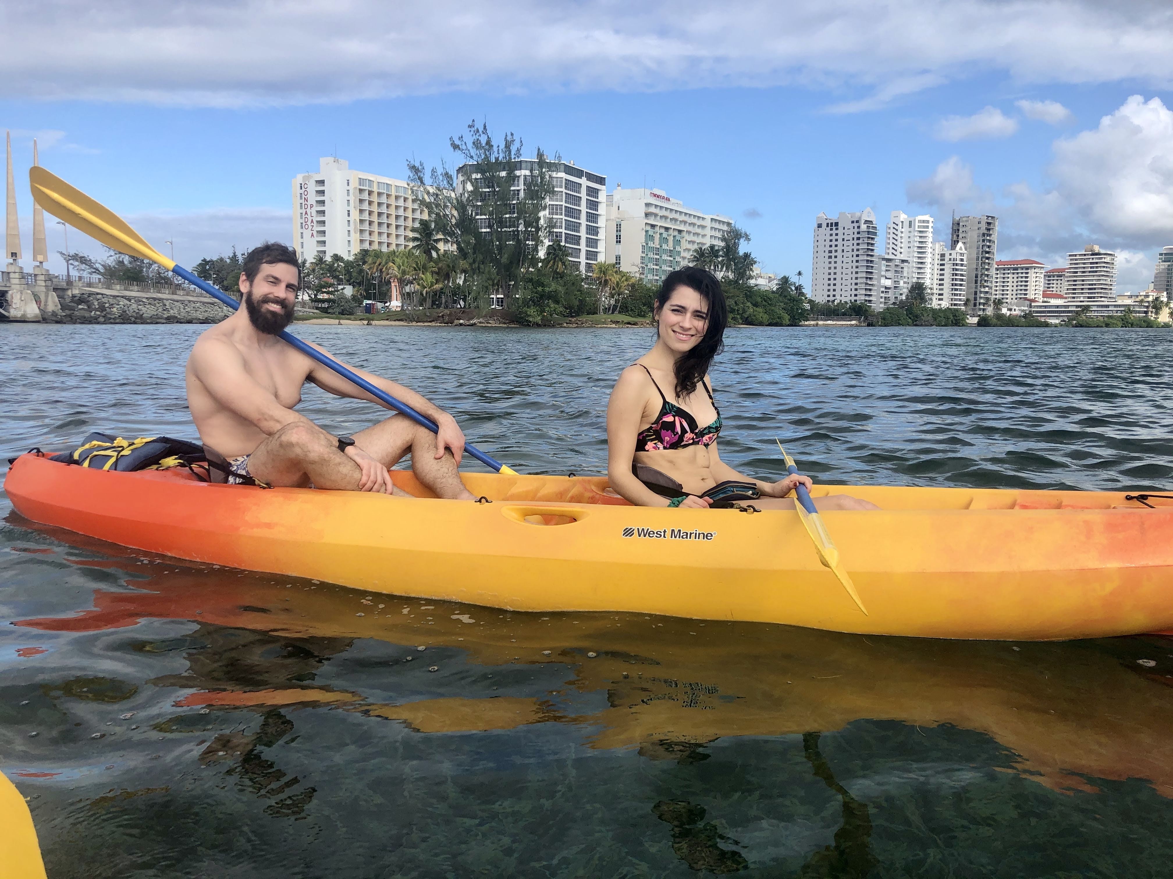 Kayaking in Puerto Rico